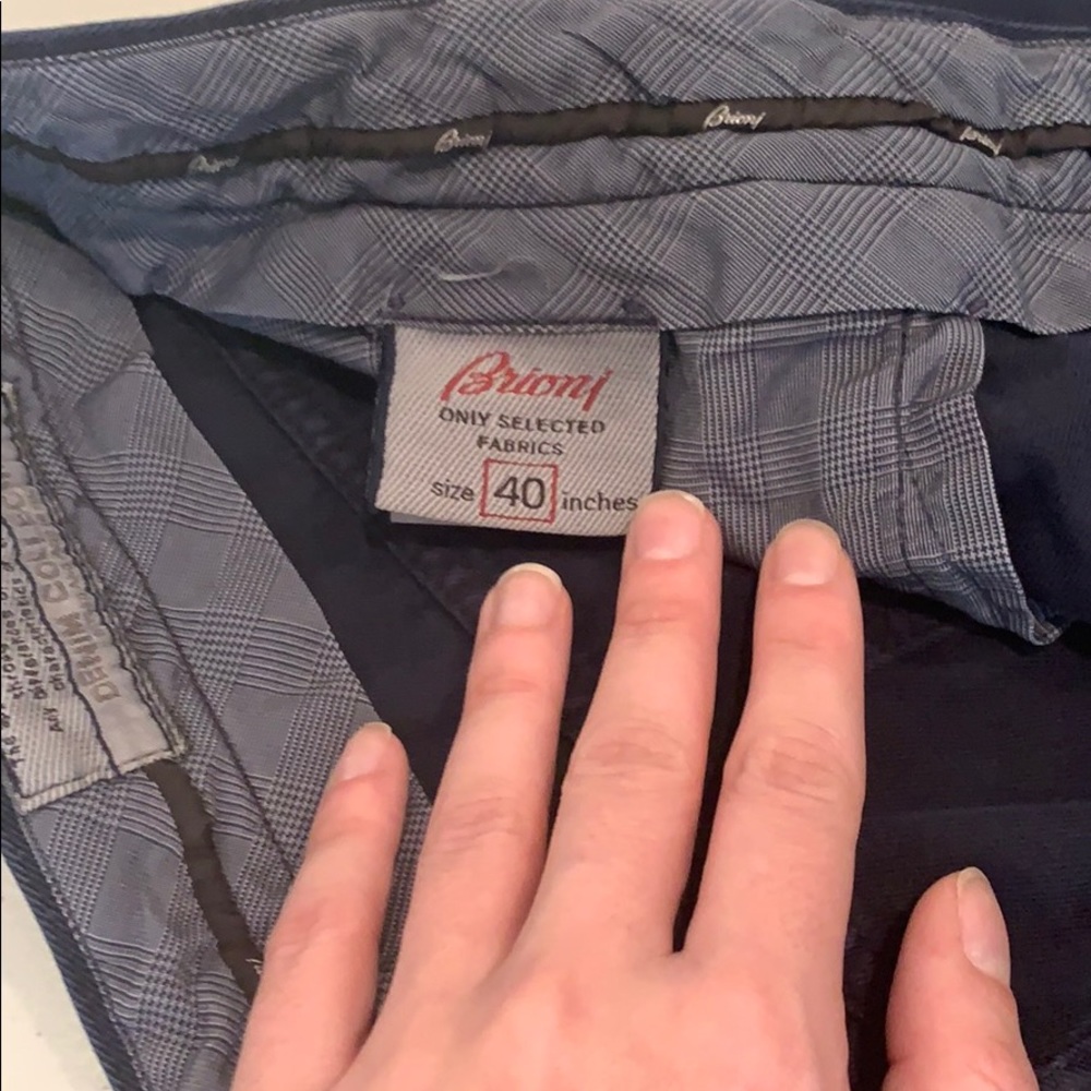 Brioni  Denim Collection Navy Blue